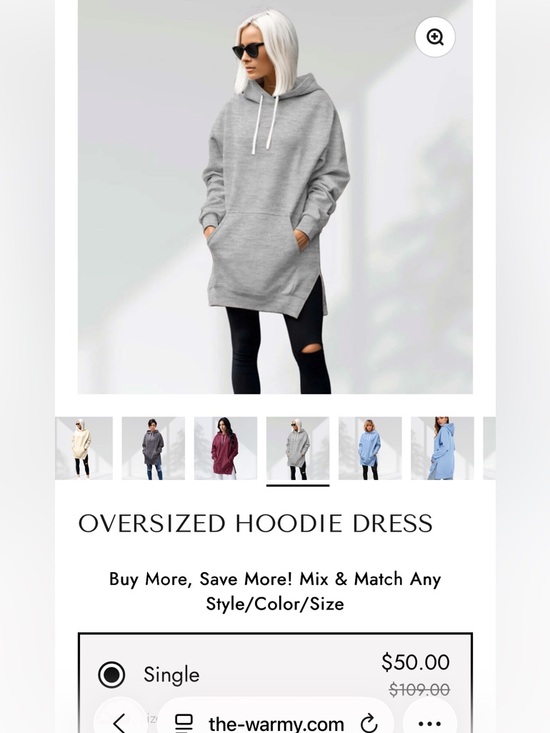 Warmy Tops - The Warmy Oversized Hoodie